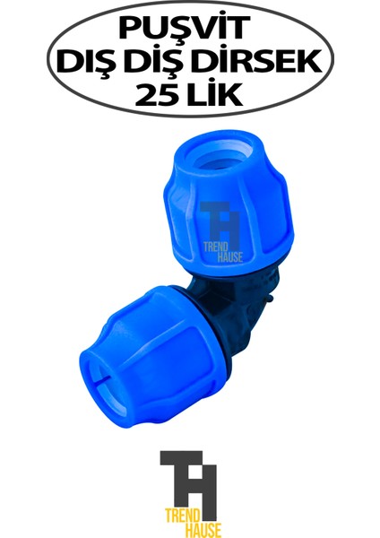 Puşvit Dirsek Dış Dış 25 Lik