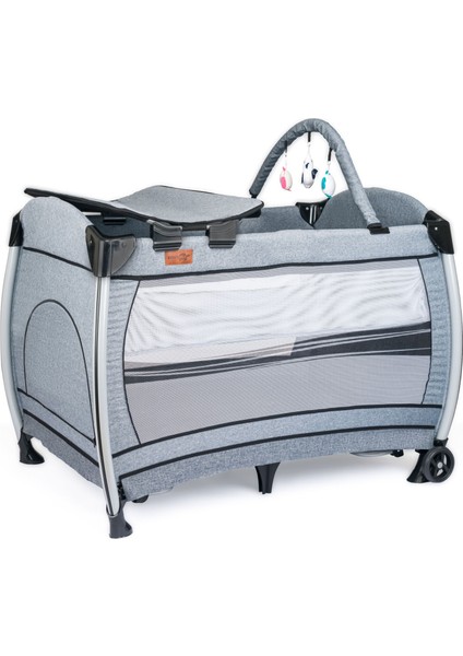 Comfymax Power Park Yatak Oyun Parkı 70X110 - Steel Grey