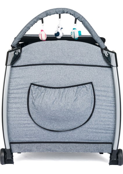 Comfymax Power Park Yatak Oyun Parkı 70X110 - Steel Grey fırsatları