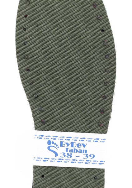 By Dev Renkli Kumaş & Eva & Keçe Taban Haki (38-39) - 1 Adet fiyatları