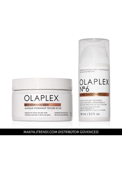 After Shampoo Treatment Kit - Kalın Telli Saçlar Için Bağ Güçlendirici Saç Şekillendirici & Yoğun Nemlendirici Maske Seti