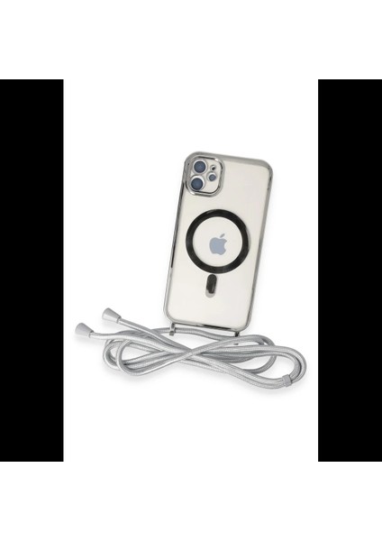 iPhone 11 Kılıf Divo Lazer Askılı Magsafe Kapak modelleri