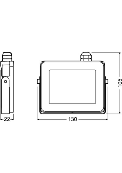 LED 20W IP65 Yeşil Işık Projektör fiyatları