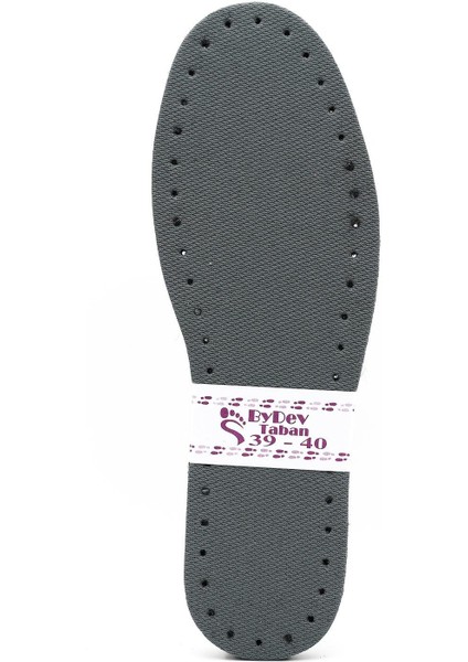 By Dev Renkli Kumaş & Eva & Keçe Taban Füme (39-40) - 1 Adet