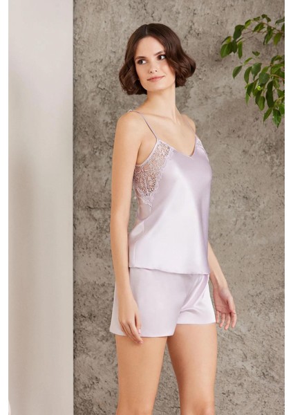 Saten Sabahlık Gecelik Pijama Takım Şortlu Takım Terlik Hediyeli Gelin Çeyiz Seti fırsatları