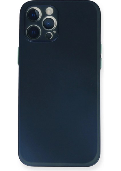 iPhone 12 Pro Kılıf Pp Ultra Ince Kapak - Mavi