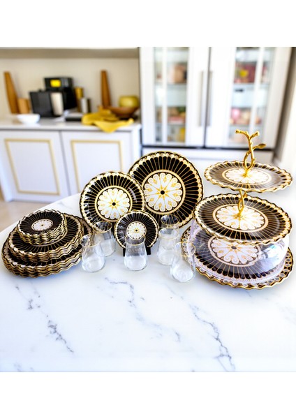 Renoir 28 Parça Çay Pasta Ikram Takımı