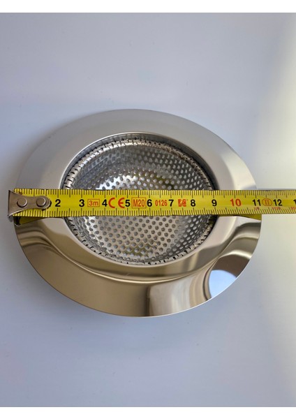 11.5 cm Büyük Boy Paslanmaz Çelik Lavabo Süzgeci fırsatları