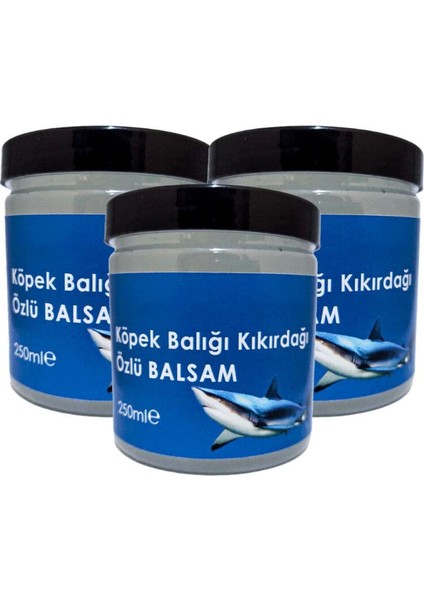 Köpek Balığı Kıkırdağı Özlü Balsam Ağrı Krem 3X250 ml