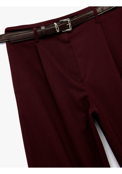 Normal Bel Regular Fit Cepli Kemerli Kumaş Pantolon modelleri