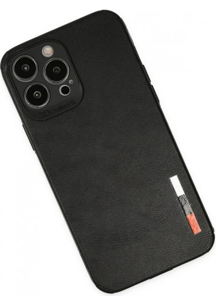 iPhone 13 Pro Kılıf Loop Deri Silikon - Siyah modelleri