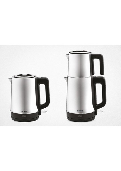 Şık Gümüş Çay ve Su Isıtıcı Seti, Pratik Kullanım, Şıklık ve Kolaylık Sağlar. fiyatları