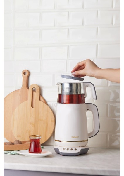 1760 Saat Konuşan Krem Altın Renkli Çay Makinesi, Şık ve Kullanışlı Tasarım fiyatları