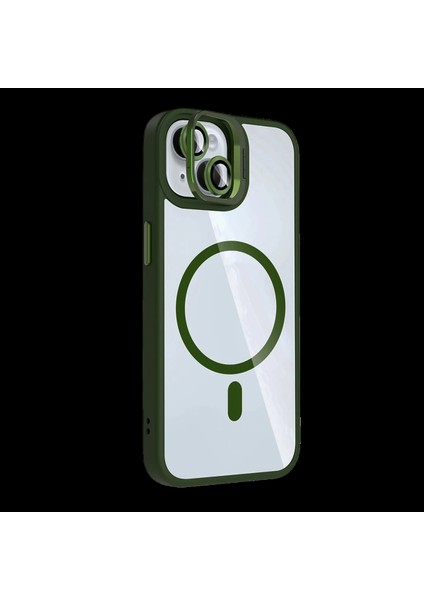 Apple iPhone 14 Remim Lensli Magsafe Standlı Kapak fiyatları