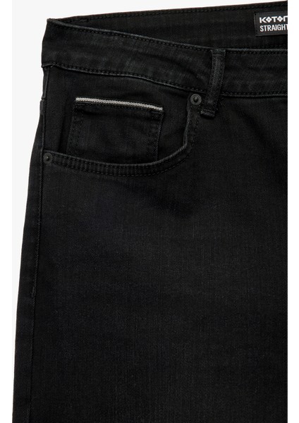 Pamuklu Normal Bel Straight Fit Jean Pantolon - Mark Jean fırsatları