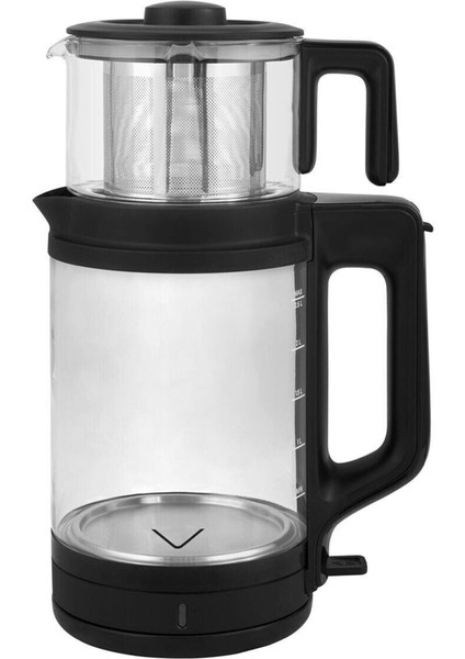 Siyah Çay Makinesi 4510 C, Hızlı ve Pratik Demleme Için Mükemmel Seçim