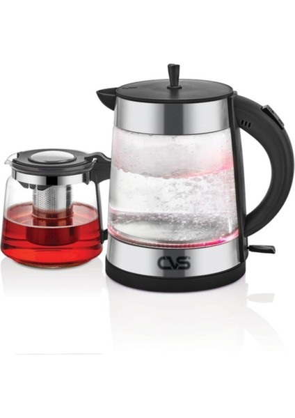 Gri Elektrikli Çay Makinesi Dn 1521, Pratik ve Şık Tasarım