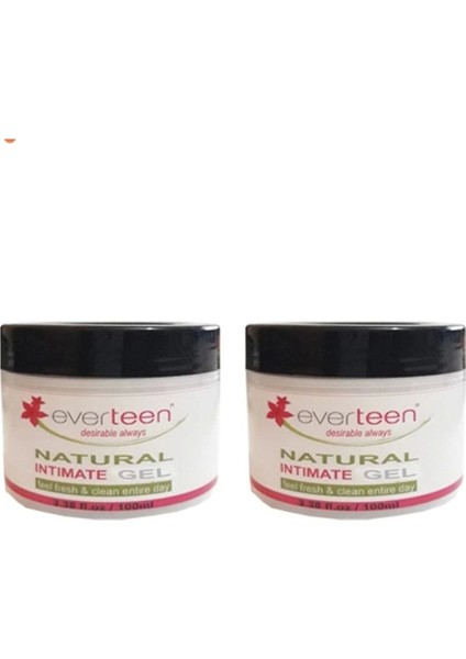 Natural Intimate Gel Genital Bölge Temizleme Jeli 100ML - 2 Adet