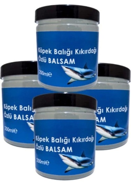 Mucizevi Köpekbalığı Kremi 250 ml x 4 Adet