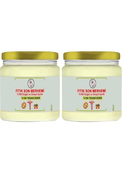 Fıtık Son Merhemi Mucizevi Tamamen Doğal Bitkisel Etkili Ağrı Masaj Kremi 50 ml x 2 Adet