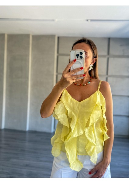 Fırfırlı Bluz modelleri