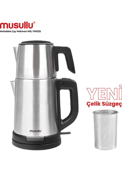 Renkli ve Şık Pratik Çay Makinesi, Hızlı ve Kolay Demleme, Ev ve Ofis Kullanımı