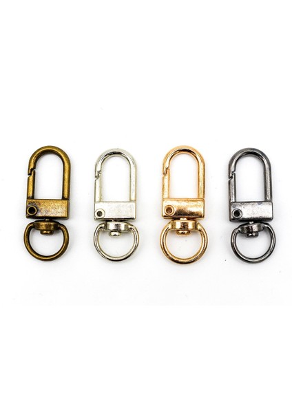 Yaylı Kanca Dip Yuvarlak 12MMX32MM Gold - 1 Adet fiyatları