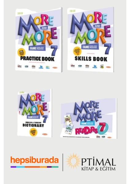 2026 7. Sinif More And More Practice 4'lü Set