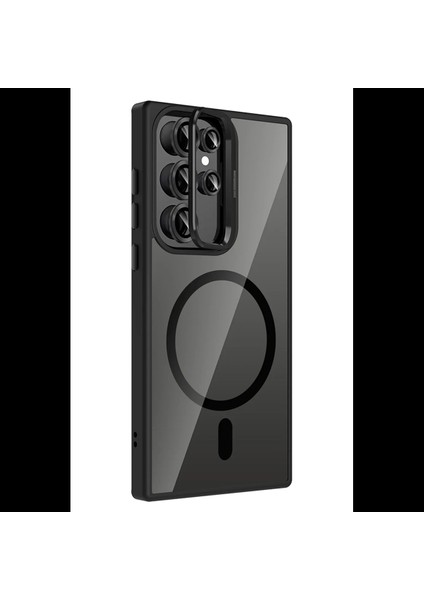 Samsung Galaxy S25 Ultra Remim Lensli Magsafe Standlı Kapak fiyatları