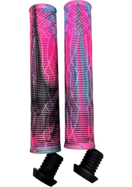 Bisiklet Elcik Uzun 165MM Pembe-Siyah-Mavi fiyatları