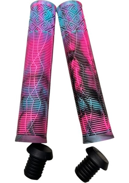 Bisiklet Elcik Uzun 165MM Pembe-Siyah-Mavi modelleri