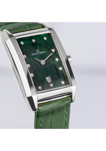 Torino JL.1-2189D Quartz Deri Yeşil Kadın Kol Saati modelleri
