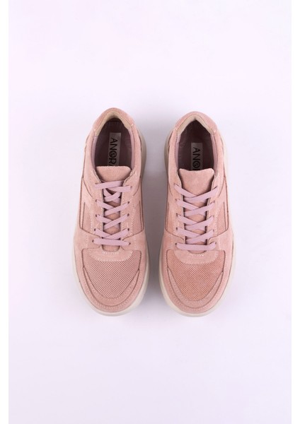 Hakiki Deri Kadın Sneaker Ayakkabı 25KBLB5977 indirimleri