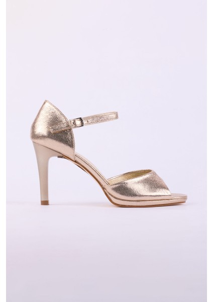 Hakiki Deri Topuklu Kadın Ayakkabısı 25MHT159 fiyatları