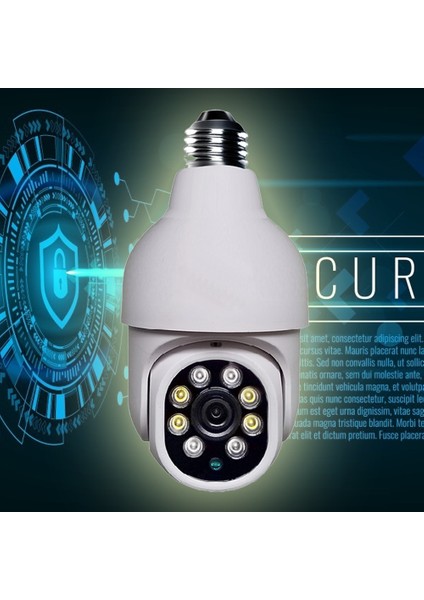Wifi Panoramik Kamera 360 Derece Kablosuz Kamera (5263)