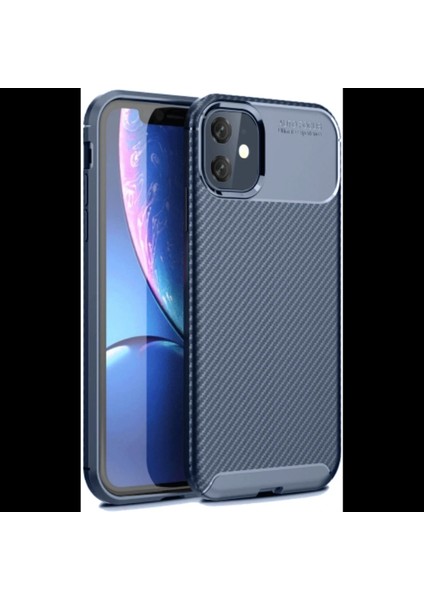 iPhone 11 Kılıf Auto Focus Karbon Kapak