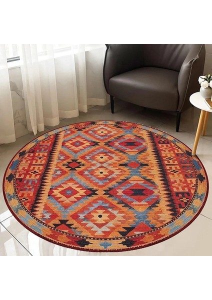 , Makinede Yıkanabilir, Kaymaz Taban, Dijital Baskı, Çok Renkli, Salon Halısı, Oturma Odası Halısı, Mutfak Halısı ve Yolluk