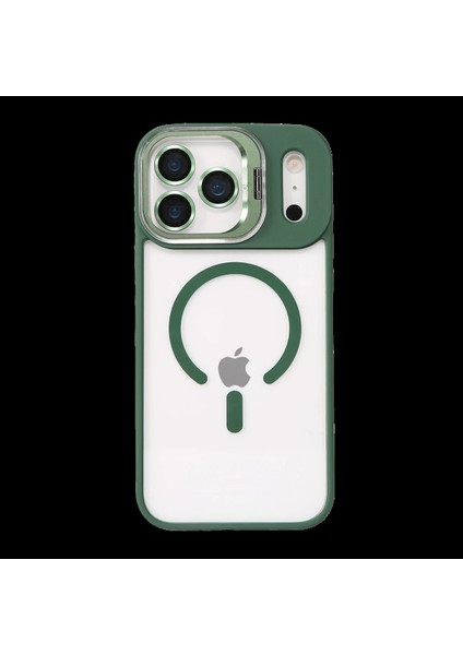 Apple iPhone 17 Pro Remim Lensli Magsafe Standlı Kapak fiyatları