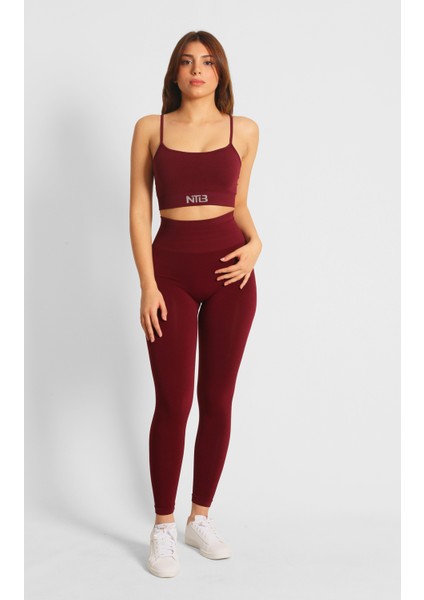 Ntb Seamless Scrunch Push-Up Leggings | Yüksek Bel Büzgülü Toparlayıcı Dikişsiz Tayt fırsatları