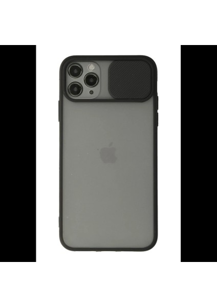 iPhone 11 Pro Max Kılıf Palm Buzlu Kamera Sürgülü Silikon