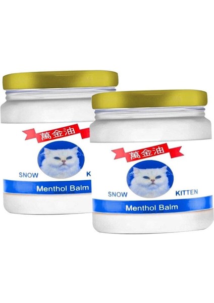 Snow Kitten Krem 50 ml Ölçeğinde 2 Adet Ağrıları Rahatlatıcı Krem