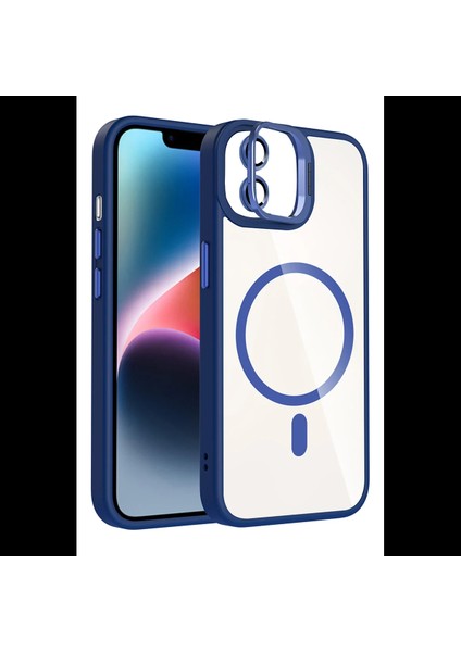 Apple iPhone 11 Remim Lensli Magsafe Standlı Kapak