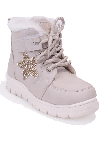 Punto 946F25K433 Bej Ortopedik Günlük Kız Çocuk Spor Bot