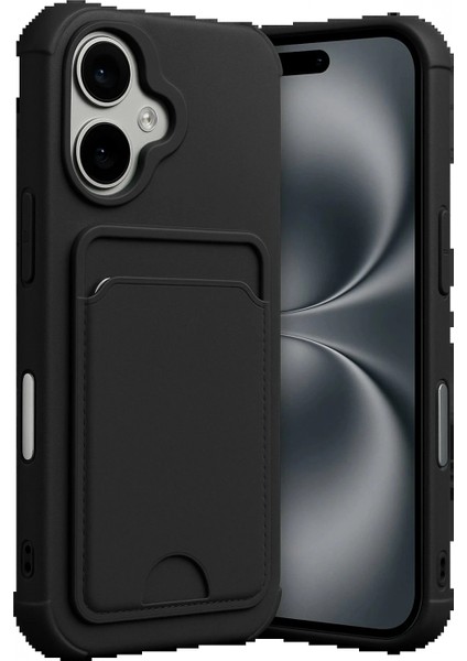 Apple iPhone 17 Kelvin Kartvizitli Silikon - Siyah modelleri