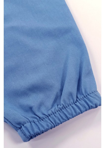 V Yaka Çizgili %100 Pamuk Müslin Kumaş Bebek ve Çocuk Erkek Ikili Takım indirimleri