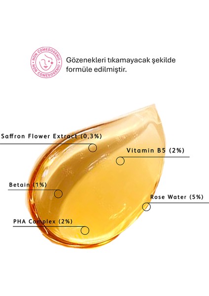 Yüz Temizleme Jeli 200 ml - Safran Özlü Temizleyici Yatıştırıcı Vegan (%0.3 Safran Özü&%5 Gül Suyu) fiyatları