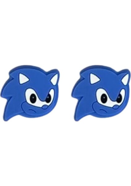 Sonic Ps5/ps4/ps3/xbox One/one X/one S/series X/series S 3D Analog Silikon Koruyucu -2 Adet