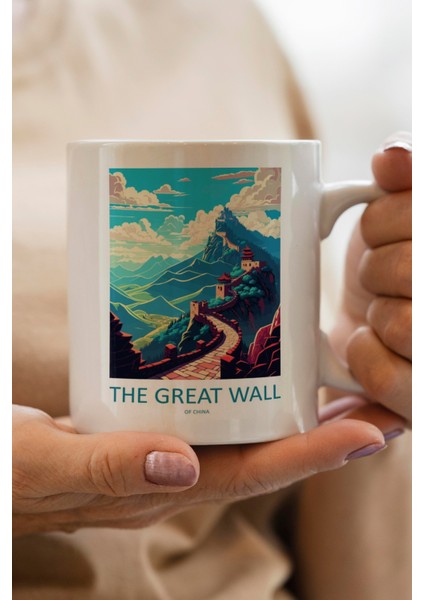 The Great Wall- China Baskılı Premium Kupa Bardak