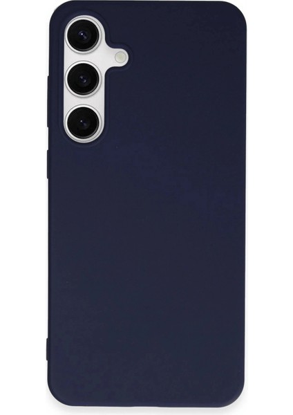 Samsung Galaxy S24 Plus Kılıf First Silikon - Lacivert modelleri