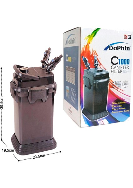 Depomix Dophin Dış Filtre 1000 L/h